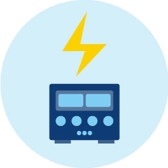 電源設備機器販売業務